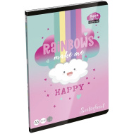 ICO: LizzySuli Lollipop Rainbow quaderno per il vocabolario A5 31-32