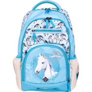 ICO: LizzySuli Wild Beauty Sport Club Active+ zaino scolastico ergonomico a tema cavalli da 27 litri