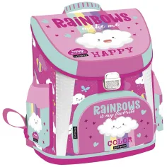 ICO: Lizzysuli Premium Lollipopp Rainbow zaino scolastico ergonomico 39x35x24 cm