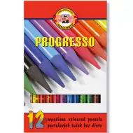 ICO: Matite pastello Progresso 12 pezzi Koh-I-Noor