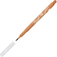 ICO: Penna a pennello colore marrone