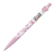 ICO: Penna a sfera con cuoricini Love, colore rosa