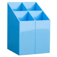 ICO: Portapenne azzurro