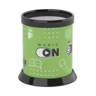 ICO: Portapenne verde chiaro Music On-Off