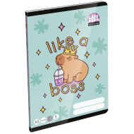 ICO: Quaderno a righe A5 LizzySuli Lollipop con motivo capybara 16-32