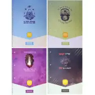 ICO: Quaderno a spirale a quadretti per studenti A/4 70 fogli