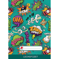 ICO: Quaderno per i compiti formato A5 con stampa graffiti a tema riccio