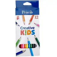 ICO: Set di 12 matite colorate esagonali Creative Kids