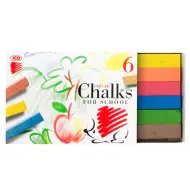 ICO: Set di 6 gessetti colorati SÜNI