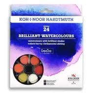 ICO: Set di acquerelli KOH-I-NOOR 24 colori brillanti