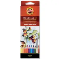 ICO: Set di matite acquerellabili Koh-I-Noor Mondeluz 3717, 18 pezzi