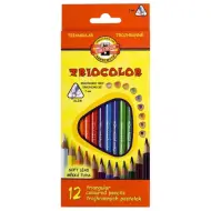 ICO: Set di matite colorate triangolari Koh-I-Noor Tricolor da 12 pezzi