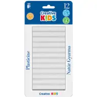 ICO: Set di pasta modellabile naturale per bambini Creative kids, 12 pezzi, 165g