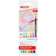 ICO: Set di pennarelli Edding 1200 Pastello 6 pezzi