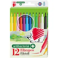 ICO: Set di pennarelli antibatterici colorati SÜNI, confezione da 12 pezzi
