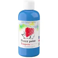 ICO: Tempera riccio azzurra in flacone da 500 ml