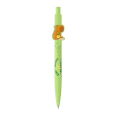 ICO: penna a sfera verde chiaro con stampa di capibara