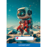 ICO: quaderno A5 con stampa Riccio-robot