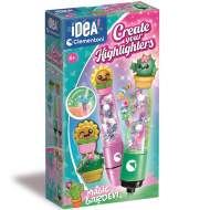 Idea! Magic Garden kit per creare evidenziatori - Clementoni