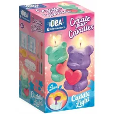 Idea! Set creativo per realizzare candele a forma di orsetto - Clementoni