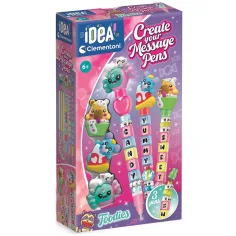 Idea! Set per creare penne per scrivere messaggi a tema cibo - Clementoni