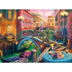 Idillio serale a Venezia puzzle da 3000 pezzi - Trefl immagine 2