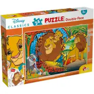 Il Re Leone 2 in 1 puzzle da 24 pezzi e album da colorare 50x35 cm - Lisciani