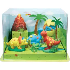 Il mio piccolo mondo dei dinosauri set di gioco immagine 2