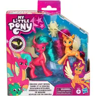 Il mio piccolo pony: Set di 3 pony che si illuminano al buio - Hasbro