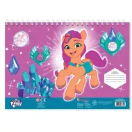 Il mio piccolo pony quaderno creativo da colorare con adesivi e stencil in diverse varianti