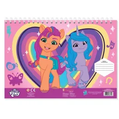 Il mio piccolo pony quaderno creativo da colorare con adesivi e stencil in diverse varianti immagine 2