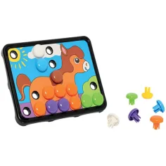 Il mio primo mosaico - Gioco educativo sugli animali domestici immagine 2