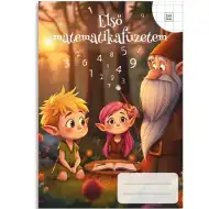 Il mio primo quaderno di matematica – quaderno a quadretti grandi, formato A5