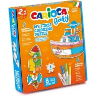 Il mio primo set di puzzle da colorare per bambini - Carioca