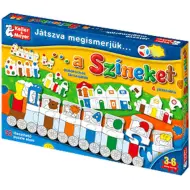 Impariamo i colori giocando a un gioco da tavolo.
