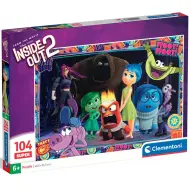 Inside Out 2: Il Regno delle Nuove Emozioni puzzle da 104 pezzi - Clementoni