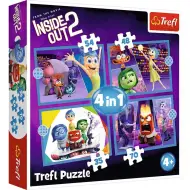 Inside Out 2: Puzzle 4 in 1 - Trefl