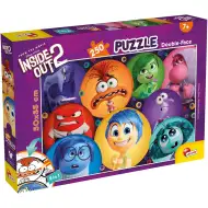 Inside Out 2 puzzle e libro da colorare 2 in 1, 250 pezzi, 50x35 cm - Lisciani