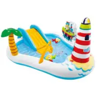 Intex: Centro giochi gonfiabile da pesca per bambini piscina 218x188x99cm