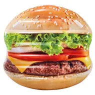 Intex: Materassino gonfiabile a forma di hamburger 145x142cm