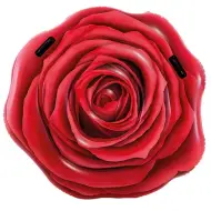 Intex: Materassino gonfiabile a forma di rosa rossa 137x132cm