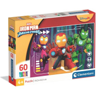 Iron Man e i suoi amici - Puzzle Supercolor da 60 pezzi - Clementoni