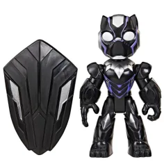 Iron Man e i suoi fantastici amici - Action figure di Pantera Nera - Hasbro immagine 2