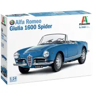 Italeri 1/24 Alfa Romeo Giulia 1600 Spider modello di auto