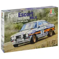 Italeri 1/24 Ford Escort RS1800 Mk.II Rally kit auto