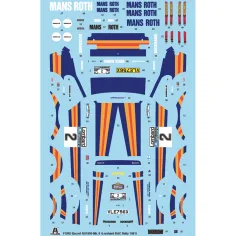 Italeri 1/24 Ford Escort RS1800 Mk.II Rally kit auto immagine 6
