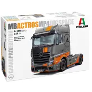 Italeri 1/24 Mercedes-Benz Actros MP4 Big Space camion modello