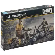 Italeri 1/35 Motociclette U.S. 2 modelli di motociclette militari