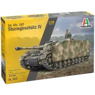Italeri 1/35 Sd.Kfz. 167 Sturmgeschütz IV modello di cannone dassalto