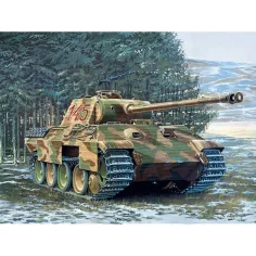 Italeri 1/35 Sd.Kfz. 171 Panther Ausf. A modello di carro armato immagine 3